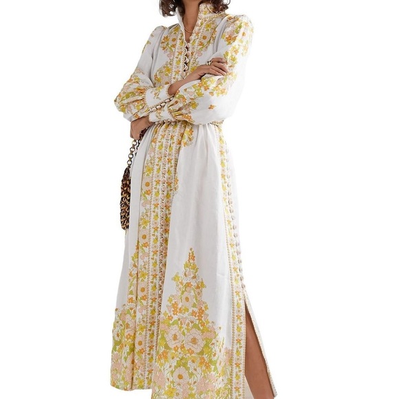 chinese dress ladies Zimmermann Super Eight Midi Dress  Rent with Iz